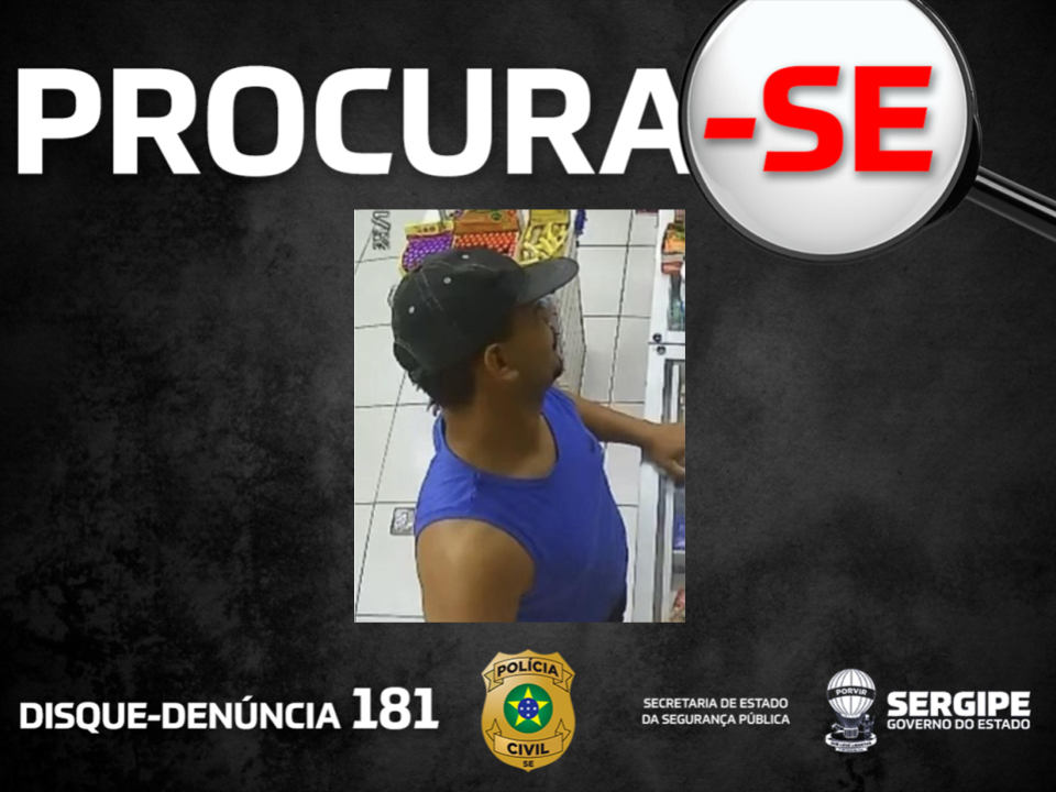 No momento, você está visualizando Polícia Civil divulga imagem de suspeito de roubos em Socorro e solicita apoio da população para identificação
