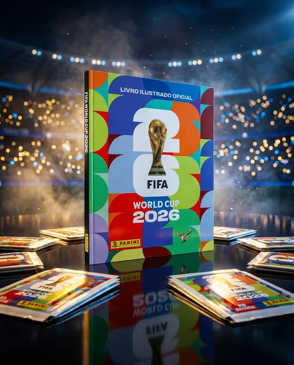 No momento, você está visualizando Álbum De Figurinhas capa dura Copa Do Mundo Fifa 2026