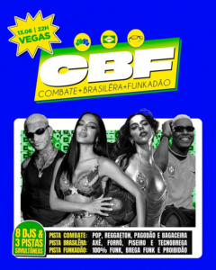 Leia mais sobre o artigo Vegas apresenta 3 festas em uma noite, a CBF em Aracaju