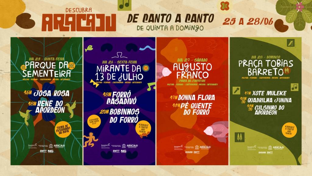 No momento, você está visualizando ‘Descubra Aracaju’ segue a partir de quinta com programação gratuita em diferentes bairros