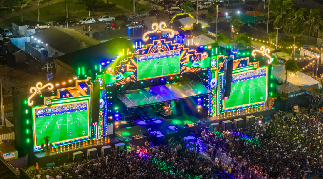No momento, você está visualizando Noite de São João terá transmissão do jogo do Brasil na Copa no Arraiá do Povo e Vila do Forró