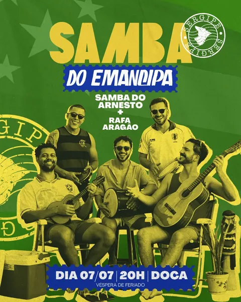 Leia mais sobre o artigo Roda de samba volta a ocupar a DOCA na véspera de feriado