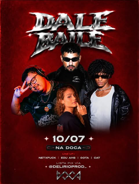 Essa sexta é dia de DALE BAILE na Doca