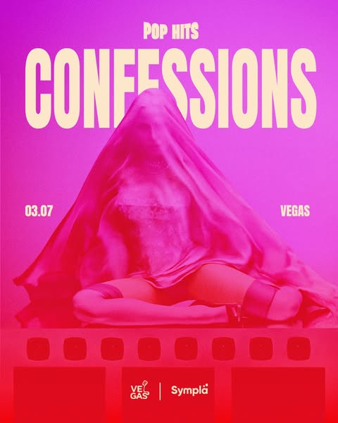 Leia mais sobre o artigo Vegas apresenta Pop Hits CONFESSIONS nessa sexta